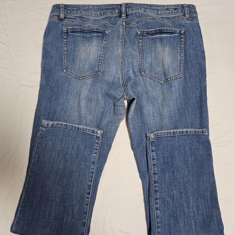 Cabi boyfriend jeans, size 14 - Picture 4 of 8